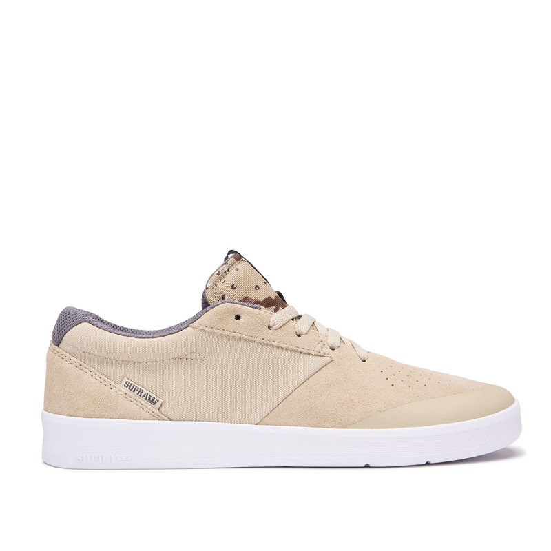 Supra Shifter Beige Skatesko Herre [NO-7-X068]